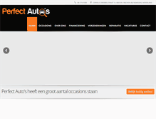 Tablet Screenshot of perfectautos.nl